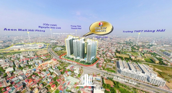 Chung cư 5 sao Hoàng Huy Commerce - chuẩn Resort 5 sao.