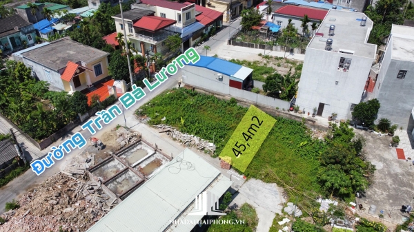 Cần bán lô đất 45,4m2 Tiểu Trà, Dương Kinh, Hải Phòng.