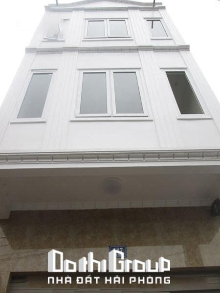 Cho thuê hoặc bán toà nhà Mặt đường số 147 đường Chùa Vẽ(Lê Thánh Tông kéo dài) , quận Hải An, Hải Phòng