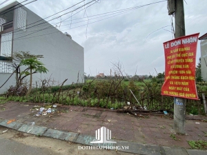 Bán lô đất mặt đường Nam Phong, Hải An, gần ngã tư Bùi Viện