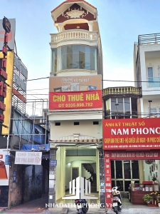Cho thuê nhà mặt đường số 211 Đà Nẵng, Ngô Quyền, Hải Phòng