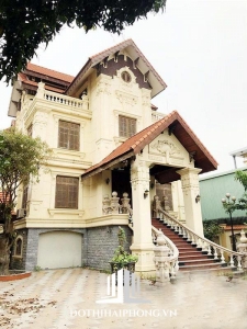Cho thuê biệt thự kiểu Pháp Số 809 Hùng Vương, Hồng Bàng, Hải Phòng